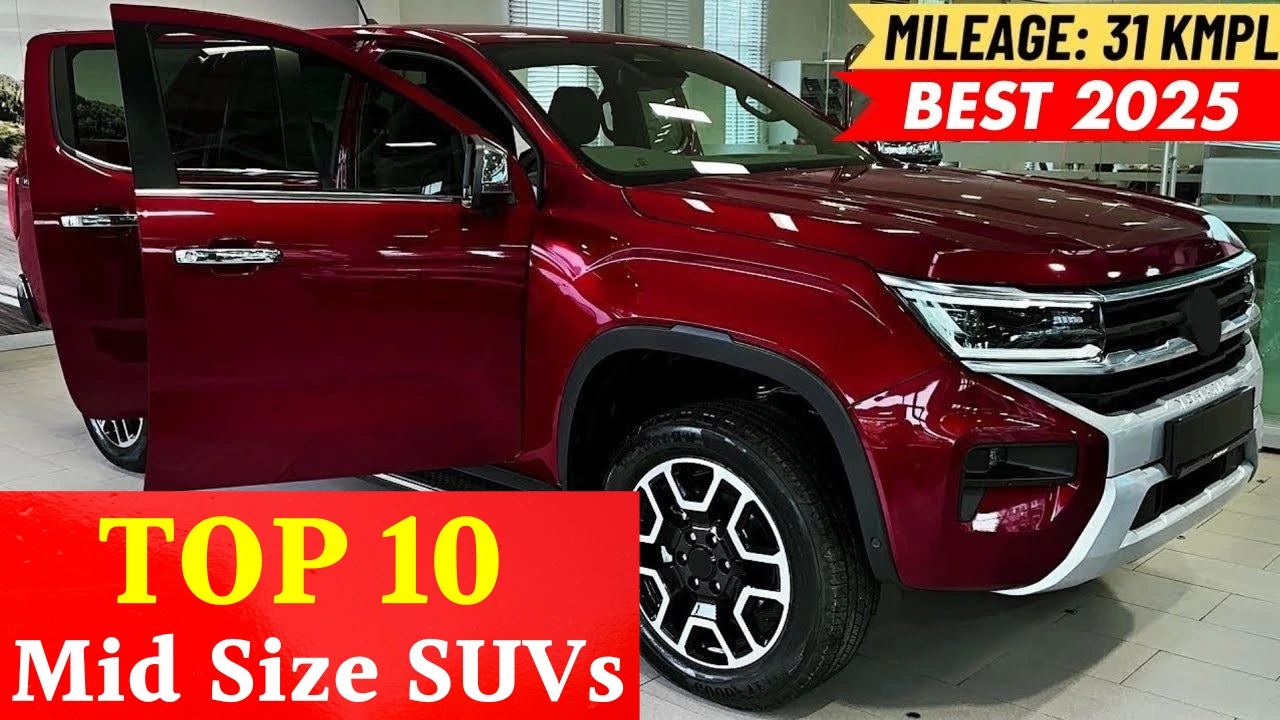 Top 10 Midsize SUVs
